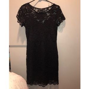 Black Lace Bodycon Ambiance Women's Dress